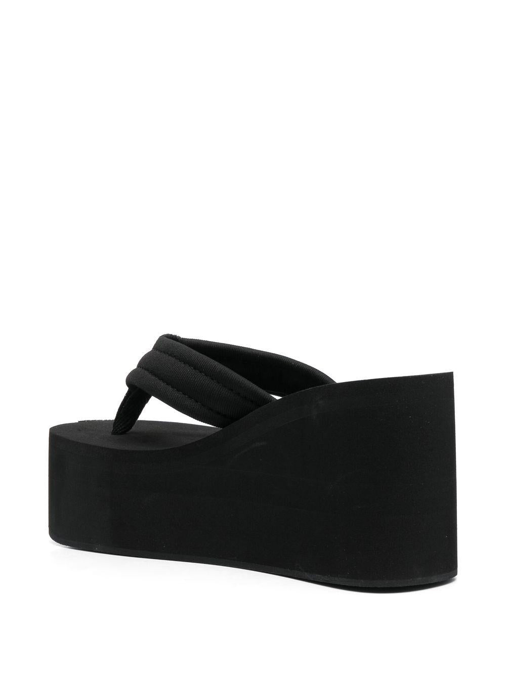 Sandali con applicazione in nero Coperni - donna 