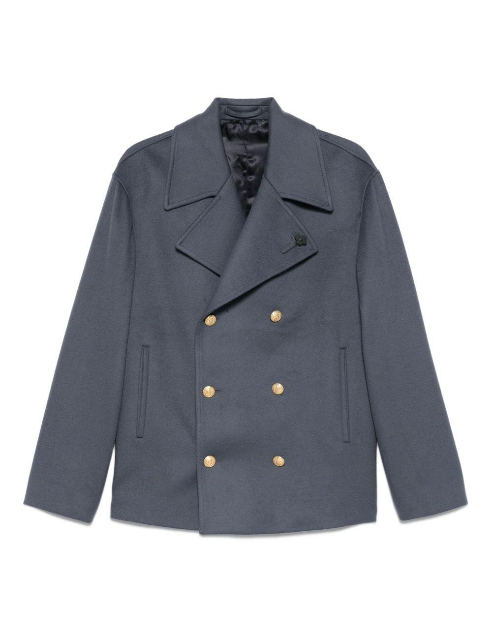 Blazer doppiopetto in grigio Lardini - uomo 