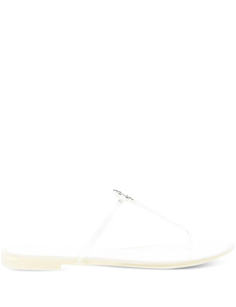 Ciabatte Miller mini in bianco Tory burch - donna 