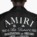Camicia a maniche corte in nero 