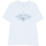 T-shirt con grafica in azzurro Casablanca - uomo 
