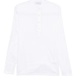 T-shirt a maniche lunghe in bianco Tokyo luxury brand - uomo 