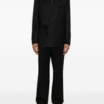 Blazer con chiusura a cravatta in nero Kenzo - uomo 