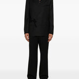 Blazer con chiusura a cravatta in nero Kenzo - uomo 