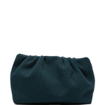 Clutch con motivo geometrico in blu Eres - donna 