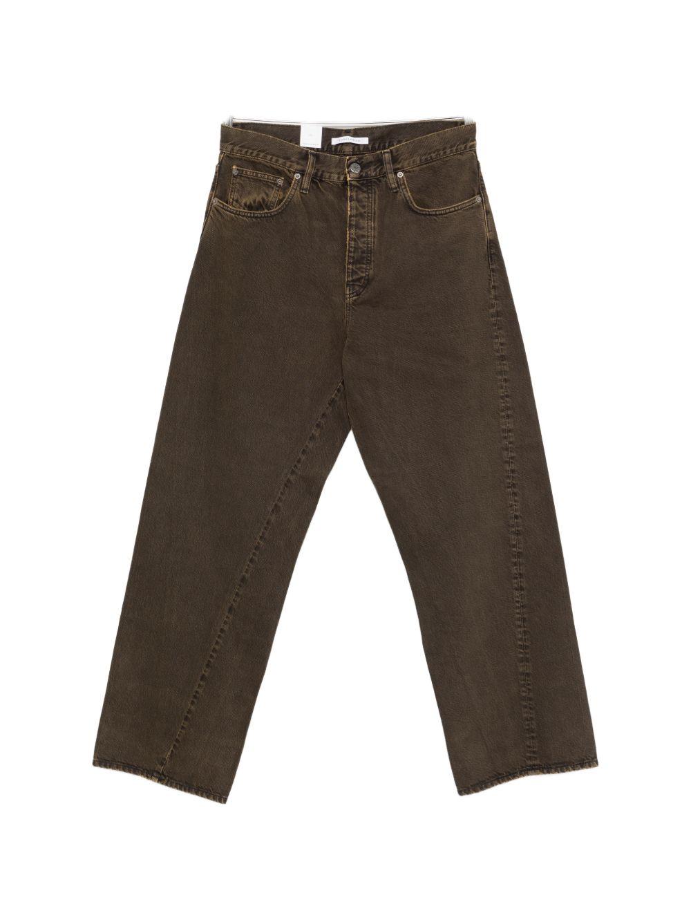 Jeans Wide Twist in nero Sunflower - uomo 