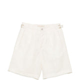 Shorts a pieghe con fibbia in bianco Briglia 1949 - uomo 