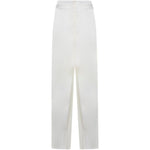 pantaloni drappeggiati in bianco GIUSEPPE DI MORABITO - DONNA 
