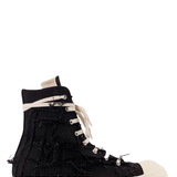 Sneakers alte slash in nero Rick Owens Drkshdw -  uomo 