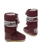 Stivali da neve Icon in borgogna Moon boot - unisex 