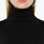 Body a collo alto colorado in nero Wolford - donna 