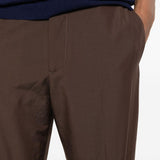 pantaloni diky in marrone grayed - uomo 