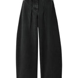 Jeans le de-nimes ovalo  in nero Jacquemus - donna 