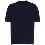 Polo con tasca sul petto in blu A.P.C. - uomo 