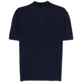 Polo con tasca sul petto in blu A.P.C. - uomo 