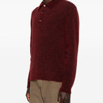 Polo a maniche lunghe in rosso Sunflower - uomo 