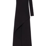 Abito midi Infinity in nero Courrèges - donna 