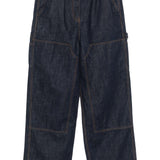 Jeans a gamba larga in blu Magda butrym - donna 