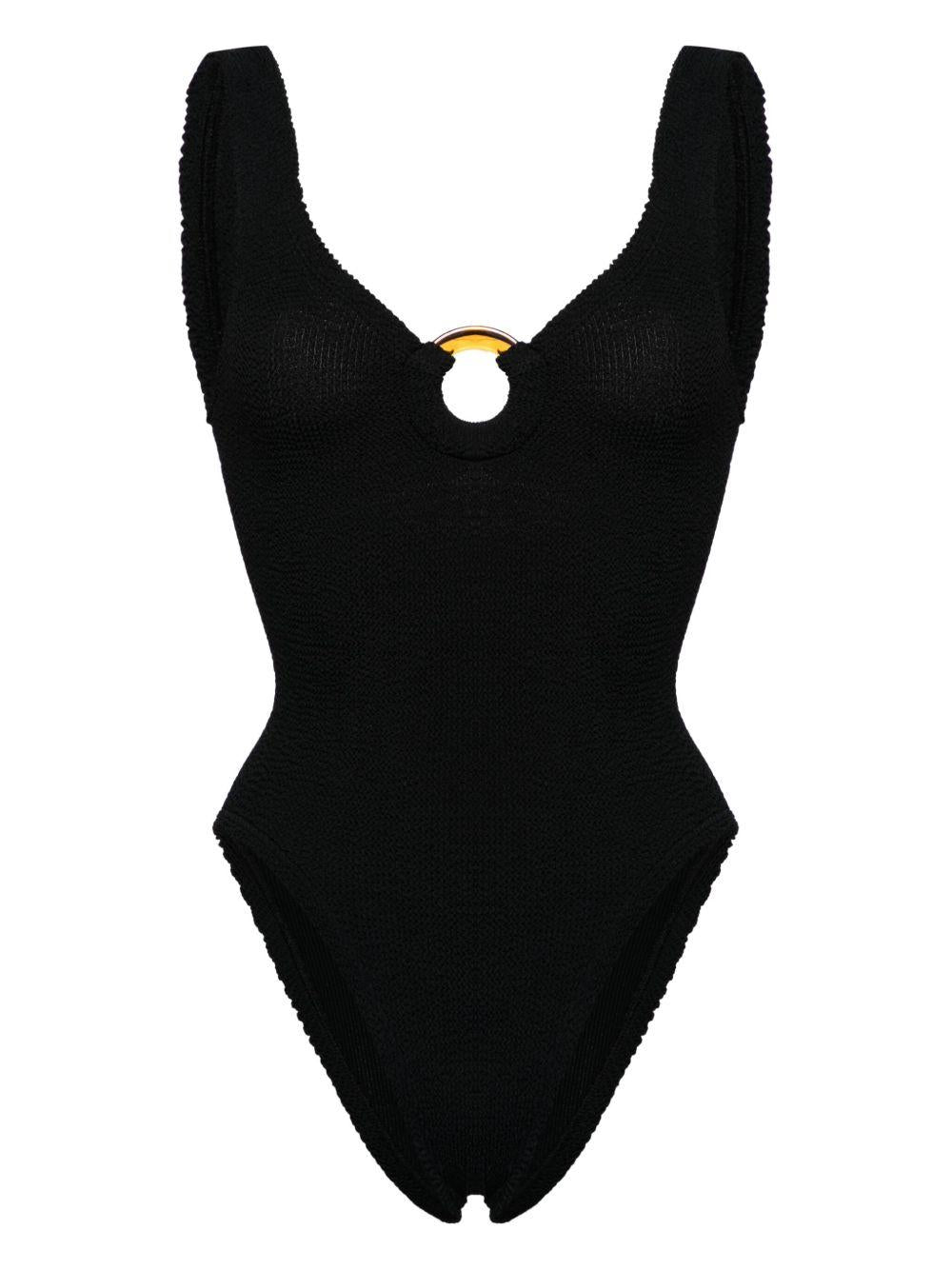 Costume intero Celine in nero Hunza G - donna 