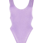 Costume intero Ruby a coste in lilla - REINA OLGA donna 