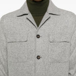 Giacca-camicia con tasche in grigio Eleventy - uomo 