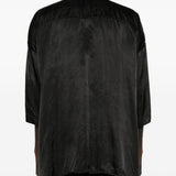 Camicia Jumbo Faun in nero Rick owens - uomo 