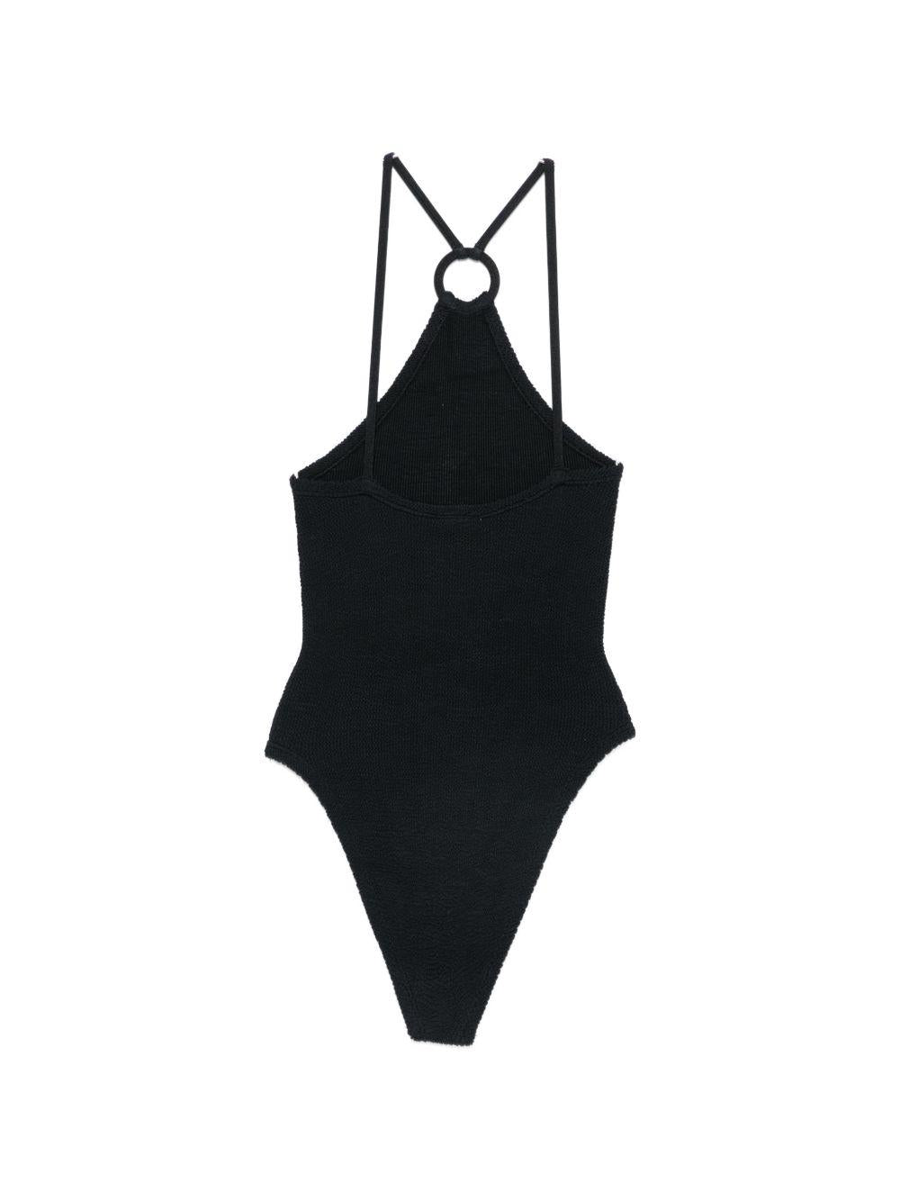 Costume intero jasmine in nero hunza g - donna 