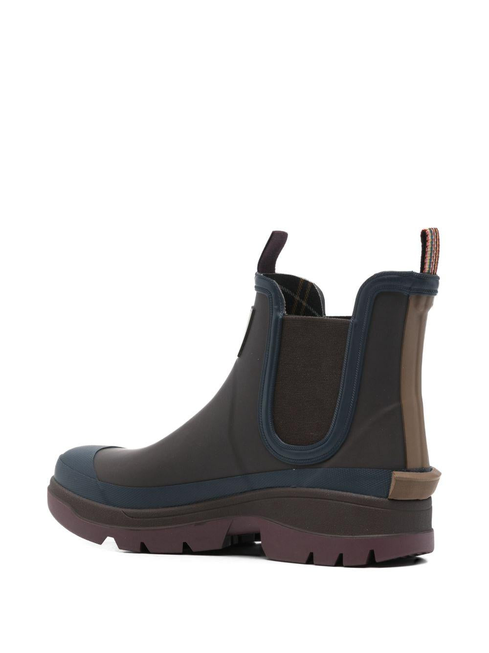 Stivaletti wellington multicolore Barbour x paul smith - donna 