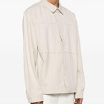 Camicia Duty in bianco di ENTIRE STUDIOS - Unisex 