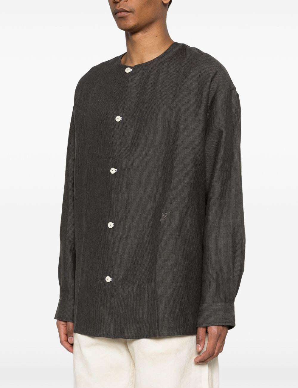 Camicia Pastro in grigio scuro Jacquemus - uomo 