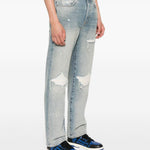 Jeans di cotone in blu Amiri - uomo 
