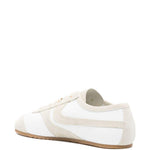 Sneakers allacciate in pelle nappa in bianco  Dries van noten - donna 