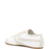 Sneakers allacciate in pelle nappa in bianco  Dries van noten - donna 