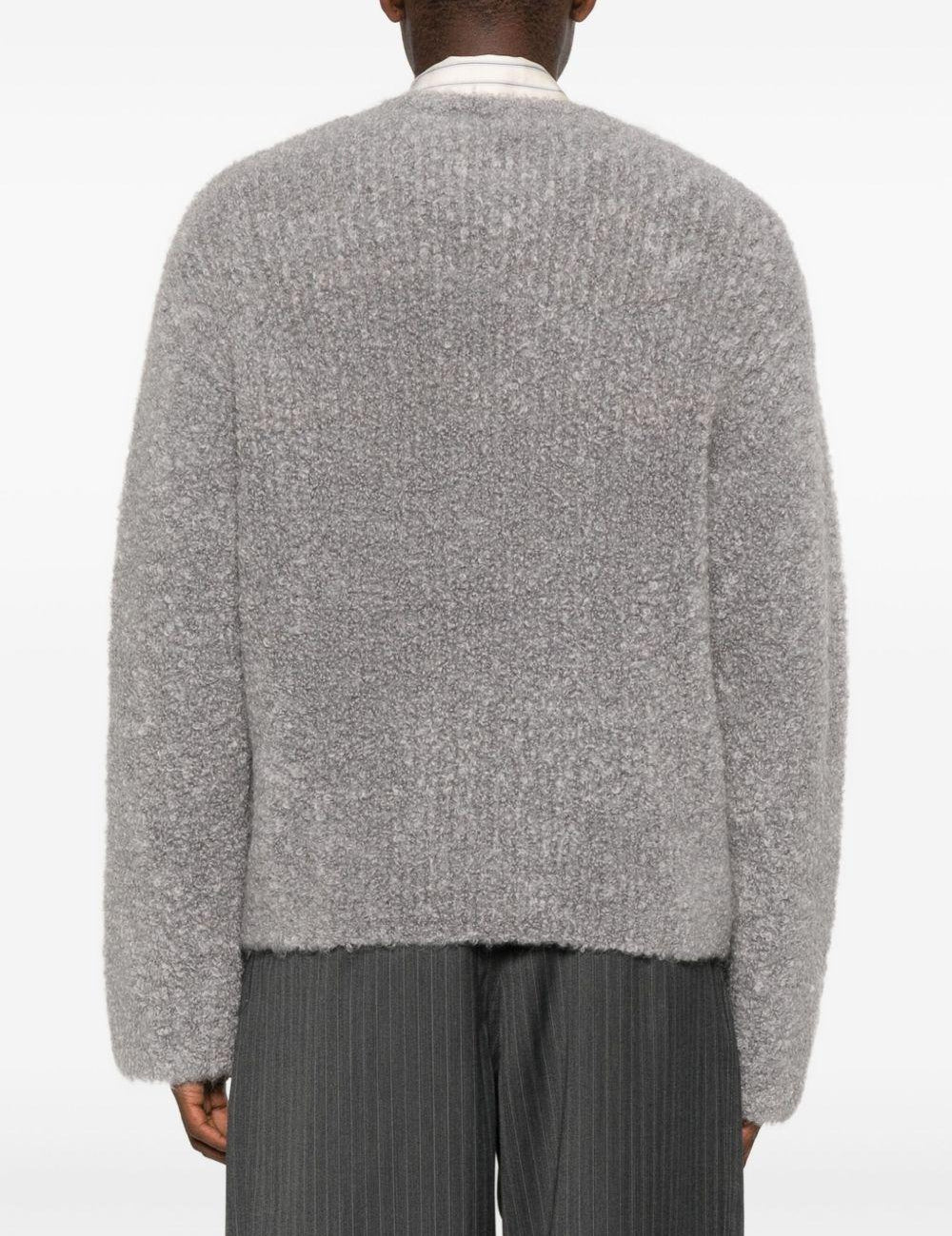 Maglione Jermaine in misto mohair in grigio Sefr - uomo 