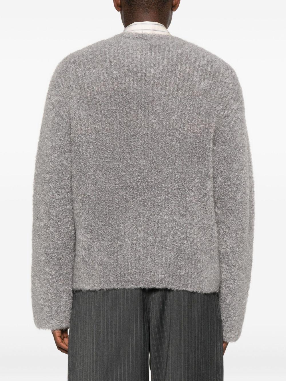 Maglione Jermaine in misto mohair in grigio Sefr - uomo 
