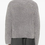 Maglione Jermaine in misto mohair in grigio Sefr - uomo 