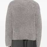 Maglione Jermaine in misto mohair in grigio Sefr - uomo 
