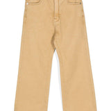 Jeans chino a gambata dritta in giallo - bambini 