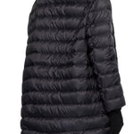 Parka trapuntata flight in nero Rick Owens x Moncler - unisex<BR/><BR/> 