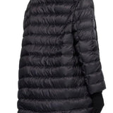 Parka trapuntata flight in nero Rick Owens x Moncler - unisex<BR/><BR/> 
