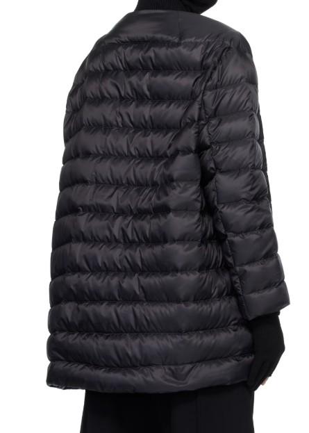 Parka trapuntata flight in nero Rick Owens x Moncler - unisex<BR/><BR/> 