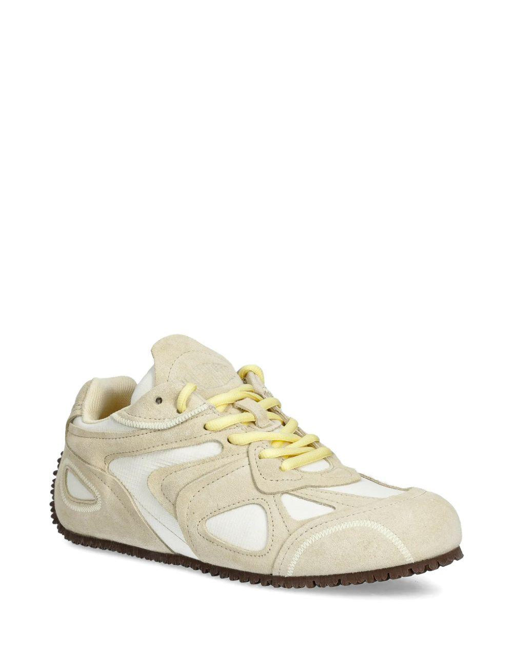 Sneakers con logo e inserti in giallo Axel arigato - donna 