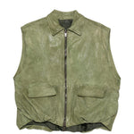 Gilet con zip in verde Salvatore santoro - donna 