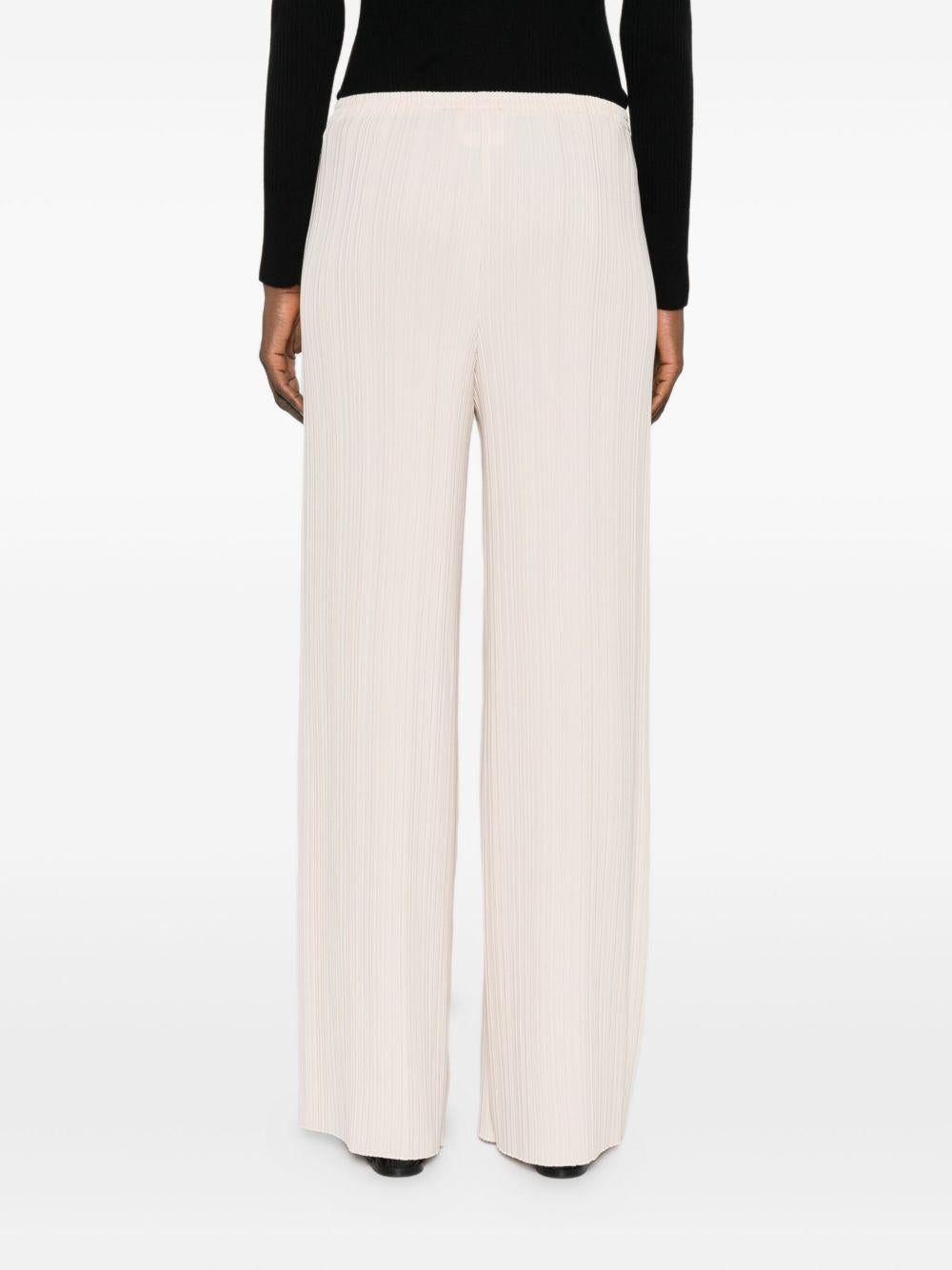 Pantaloni a gamba ampia in bianco Forte forte - donna 