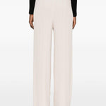 Pantaloni a gamba ampia in bianco Forte forte - donna 