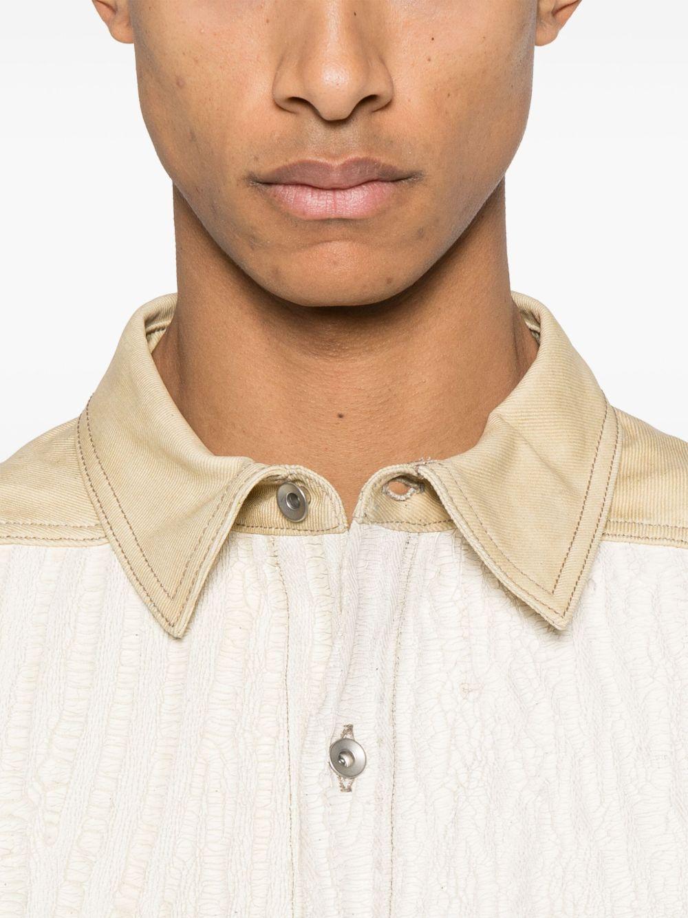 Gilet SL Tommy Jumbo in avorio Rick Owens DRKSHDW - uomo 