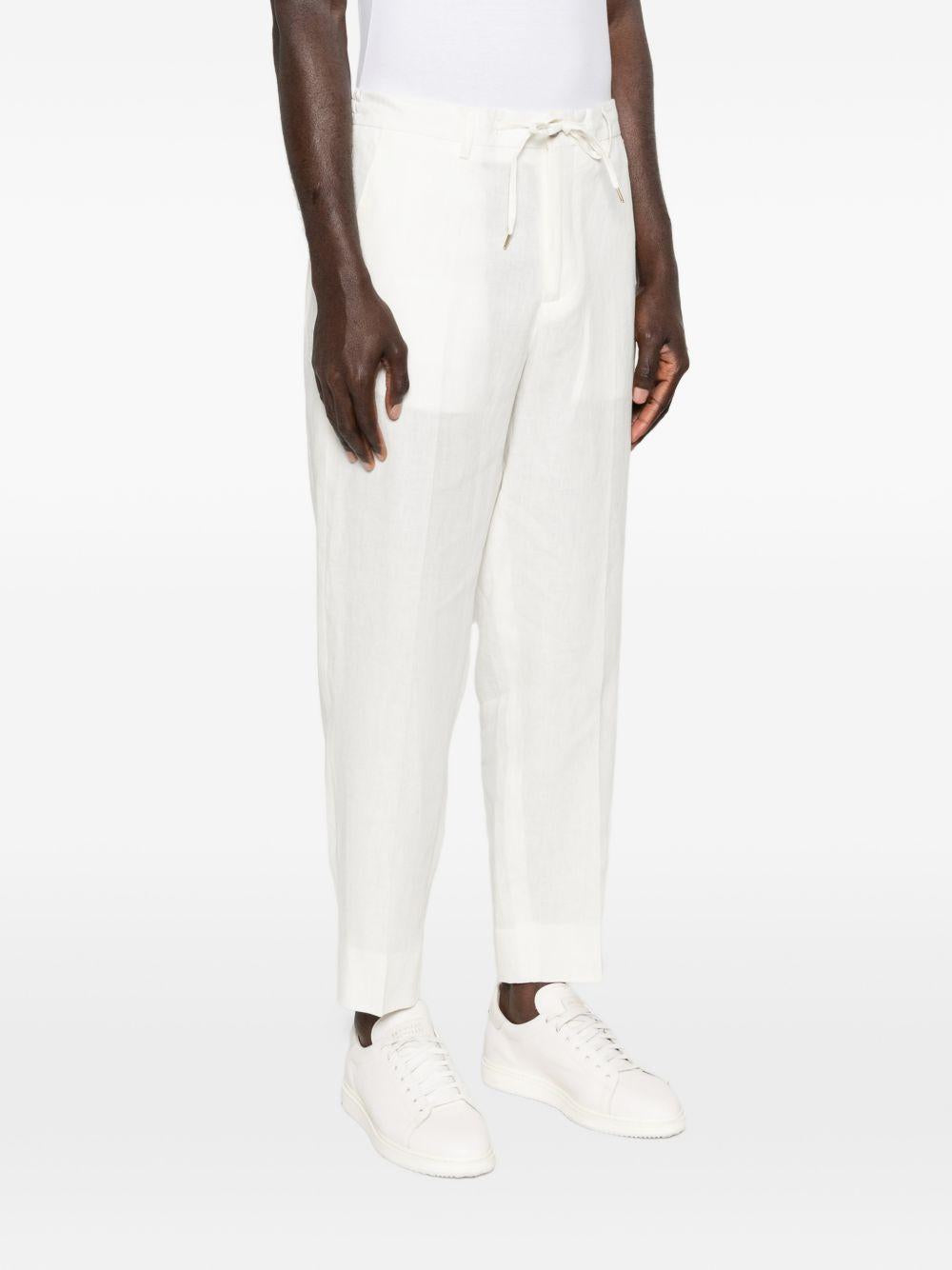Pantaloni con coulisse Covent in bianco Briglia 1949 - uomo 