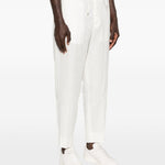 Pantaloni con coulisse Covent in bianco Briglia 1949 - uomo 