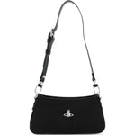 Borsa Tasha con logo Orb in nero 