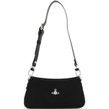 Borsa Tasha con logo Orb in nero 